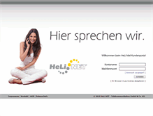 Tablet Screenshot of helimail.de